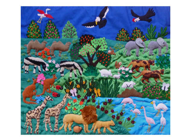 The Garden of Eden, Eleodora Salvatierra Sacred Art Pilgrim